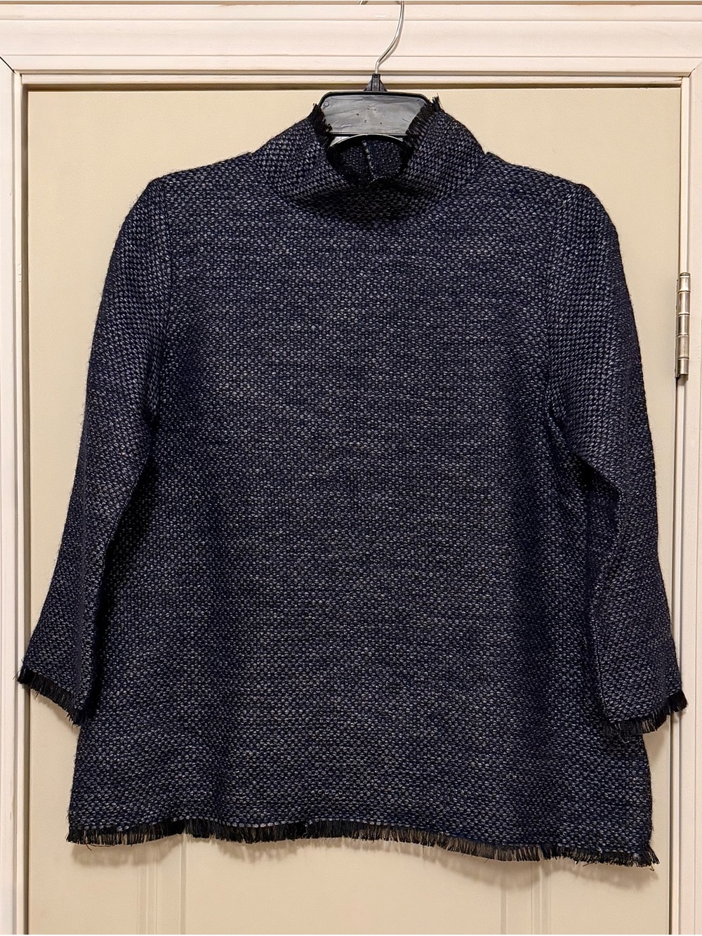 Ann Mashburn Ana Tweed Mockneck Tunic, size S!